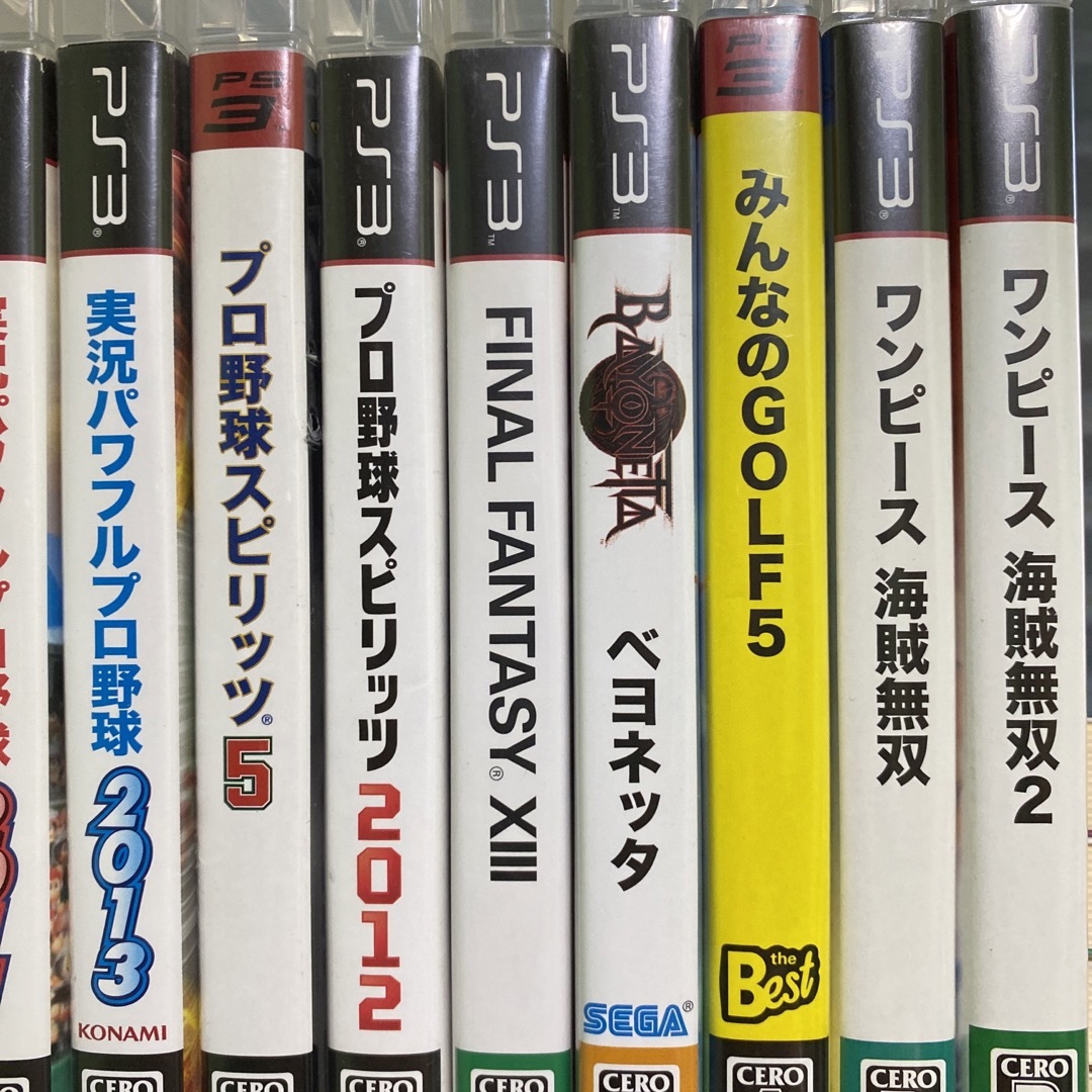 PS3ソフト101本まとめ売り在庫処分