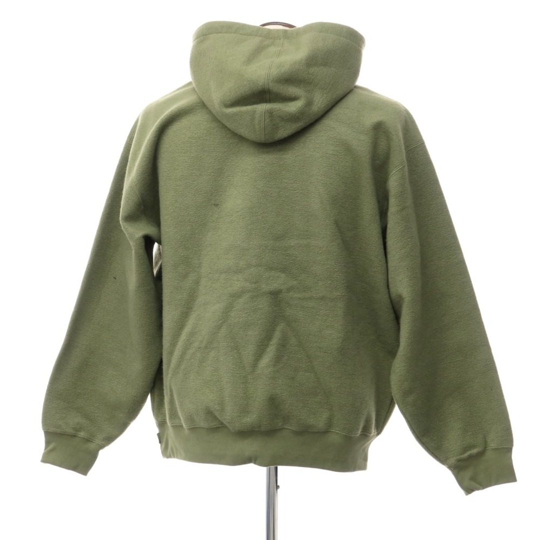 Supreme S Logo Zip Up Hooded パーカー L グリーン