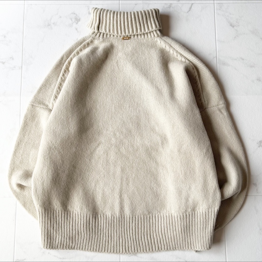 美品】MUSE de Deuxieme Classe カシミヤ混タートルニット