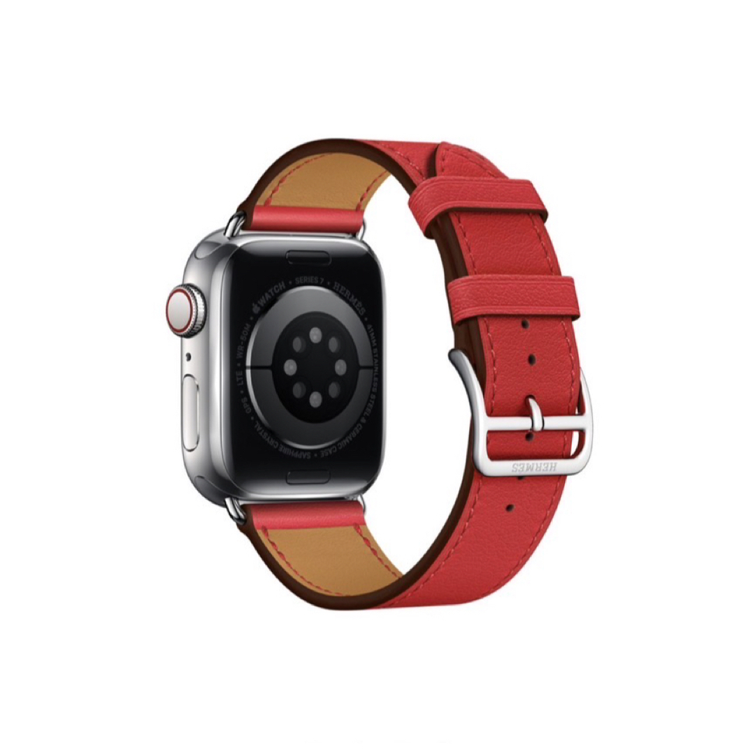 未使用】HERMES Apple Watch専用レザーバンド 38/40/41 - レザーベルト