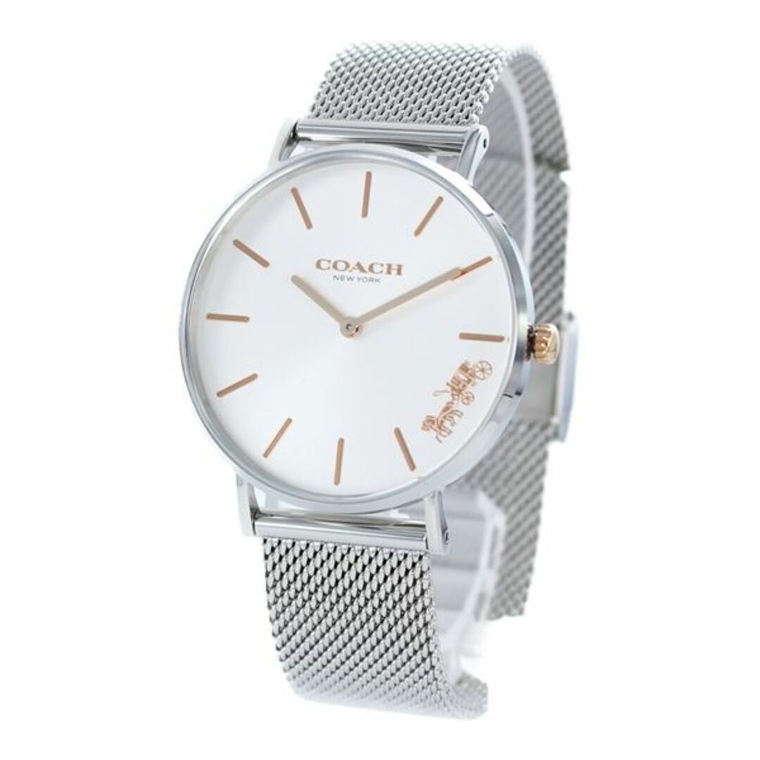 COACH(コーチ)のコーチ 時計 レディース 腕時計 PERRY ペリー シルバー メッシュ  レディースのファッション小物(腕時計)の商品写真