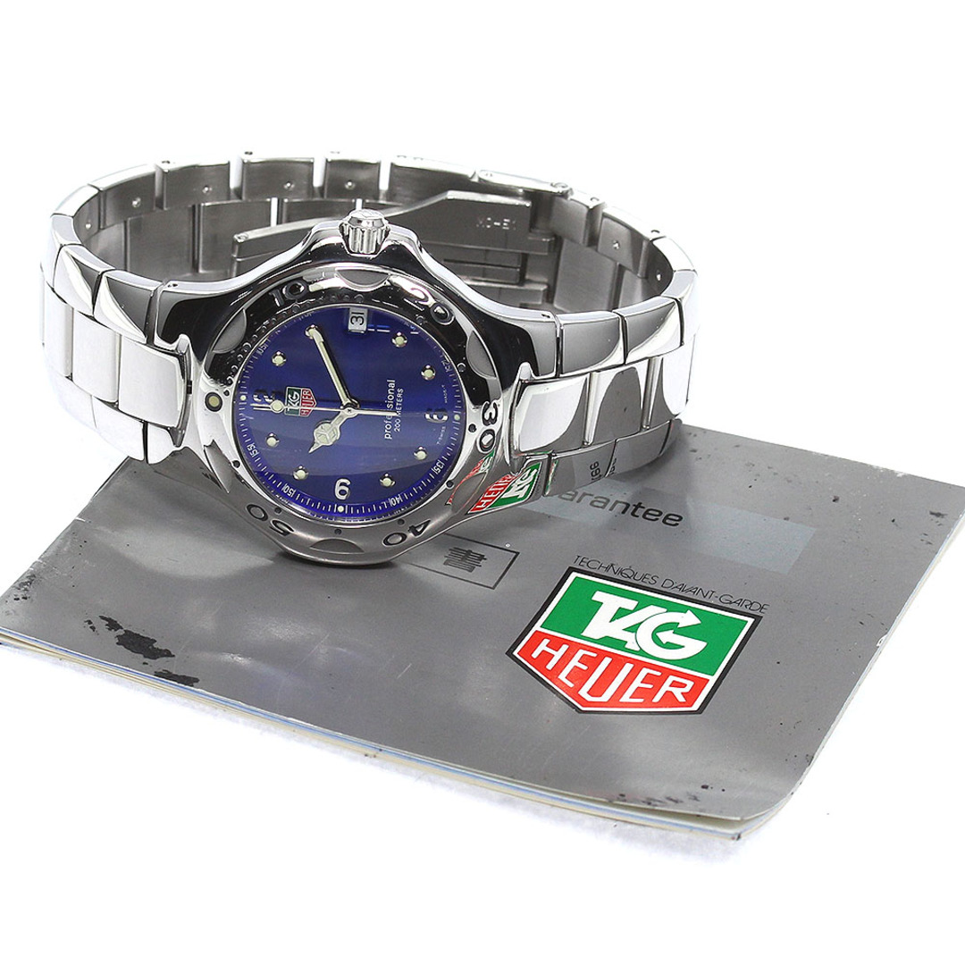 タグホイヤー TAG HEUER WL1116 キリウム デイト クォーツ メンズ 保証書付き_765495