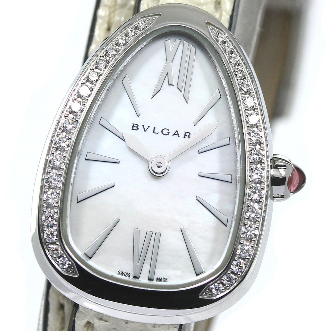 ブルガリ BVLGARI SPS27WSDL セルペンティ ダイヤベゼル ドゥブル