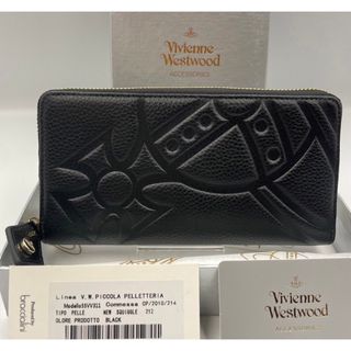 Vivienne Westwood 長財布 ブラック レザー 未使用品-
