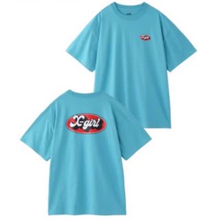 エックスガール(X-girl)の【 X-girl 】OVAL LOGO MENS TEE/ロゴTシャツ(Tシャツ(半袖/袖なし))