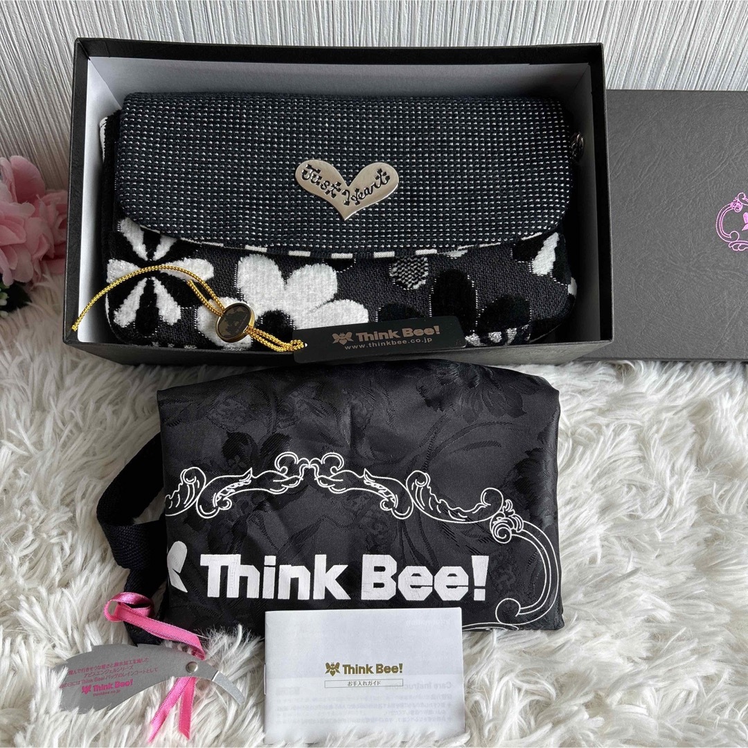 美品　think bee! ショルダーバッグ　保管袋　箱付き