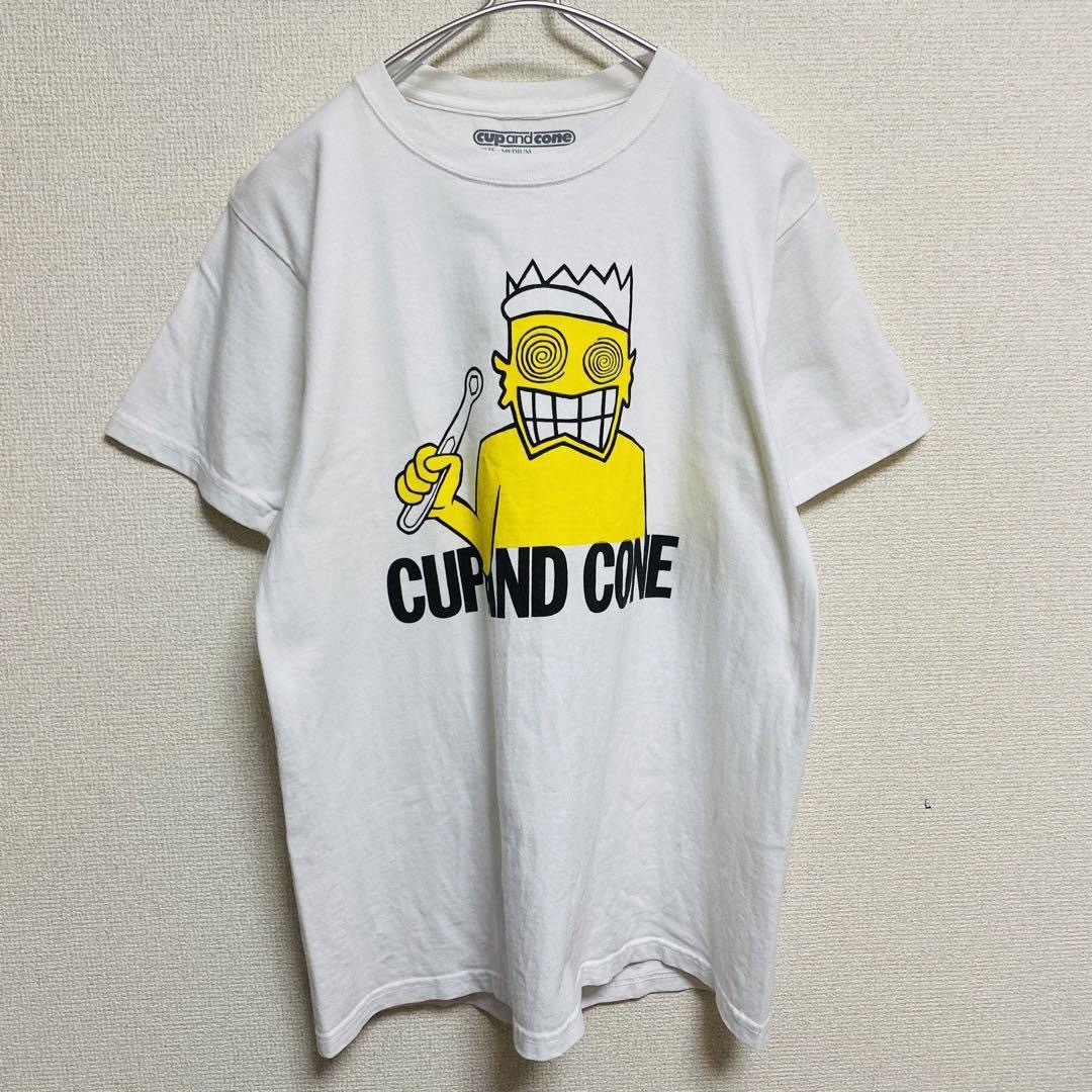 BEAMS(ビームス)の一点物　CUP AND CONE トイドールズ　パロディ　Tシャツ メンズのトップス(Tシャツ/カットソー(半袖/袖なし))の商品写真