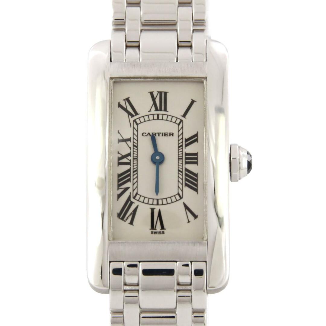 Cartier(カルティエ)のカルティエ タンクアメリカンSM WG W26019L1 WG クォーツ レディースのファッション小物(腕時計)の商品写真