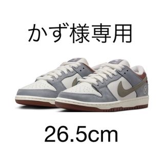 ナイキ(NIKE)のナイキ SB ダンク LOW×Yuto Wolf Grey FQ1180-001(スニーカー)