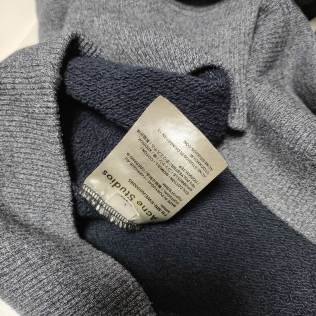 acne  studios オーバーサイズロゴフーディー M