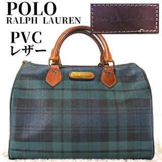 ポロラルフローレン(POLO RALPH LAUREN)のPOLO RALPH LAUREN  PVCレザー  ミニボストンバッグ(ボストンバッグ)