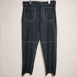 DE-P058COMME des GARCONS HOMME DEUX 20ss TUCK POLYESTER PANTS DE-P058