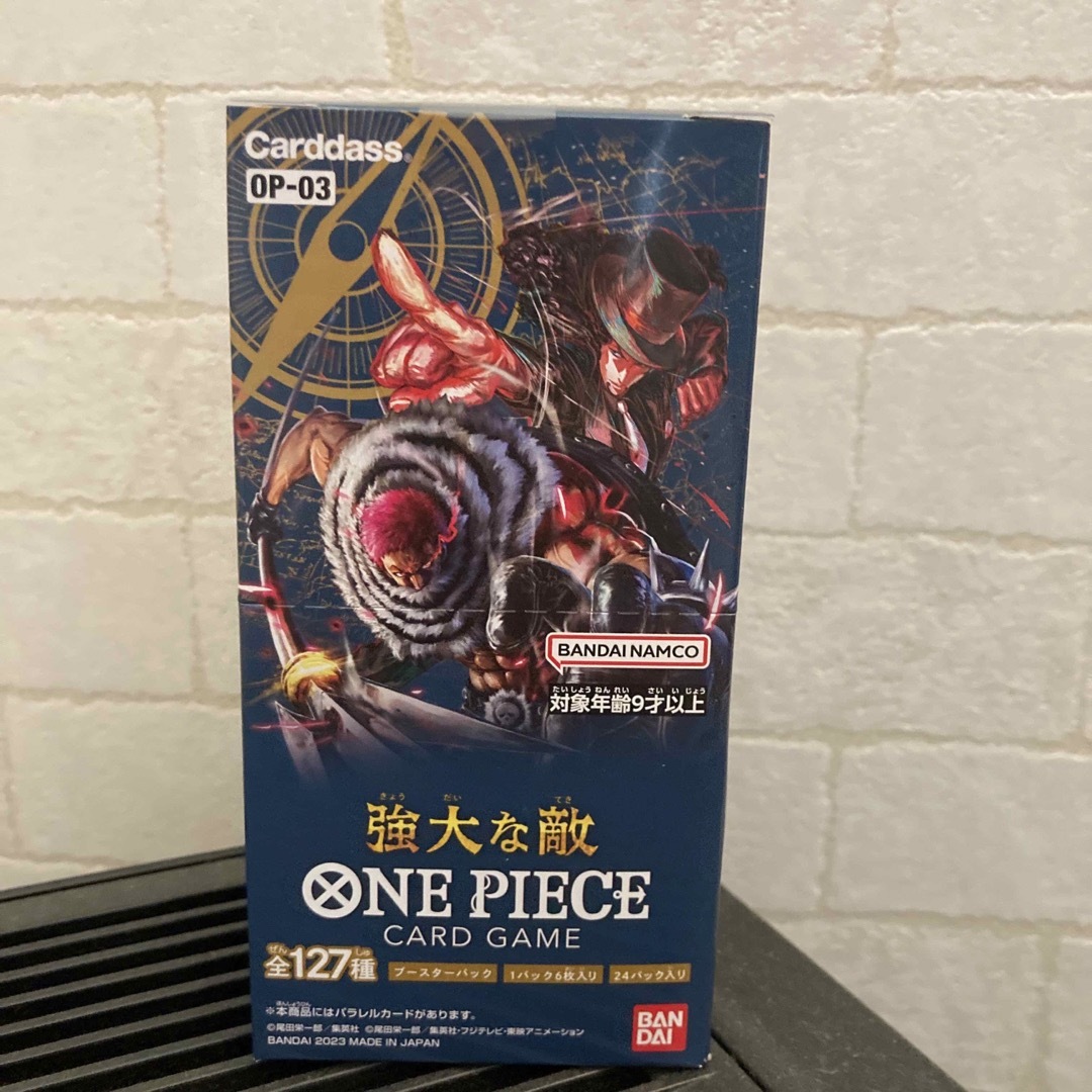 ONE PIECE - ワンピースカード 新品未開封 強大な敵 BOX シール付きの