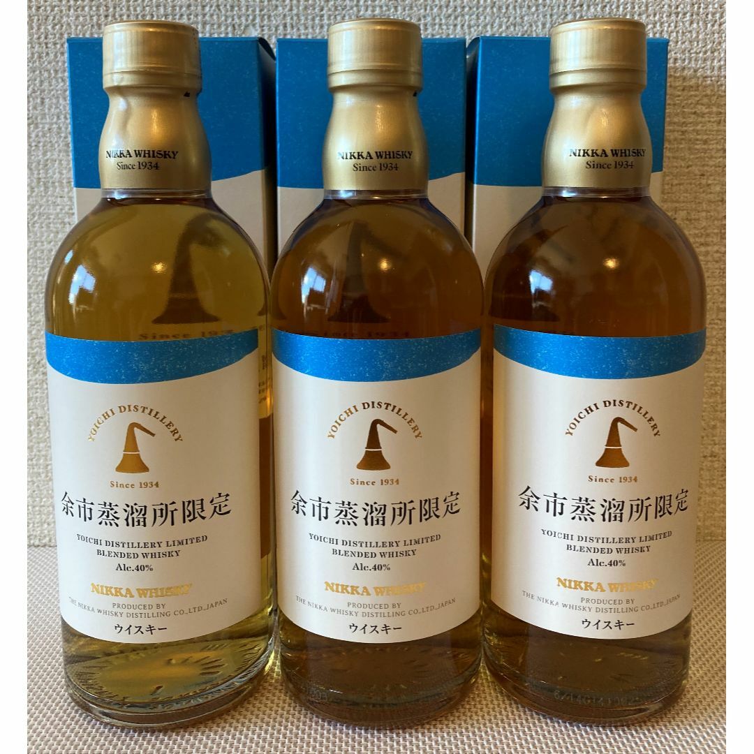 ニッカ 余市蒸溜所限定 ブレンデッドウイスキー 500ml×3 ニッカ 余市蒸溜所限定 ブレンデッドウイスキー 500ml×3