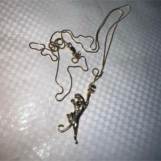 Supreme Panther Gold Pendant 14K ネックレス