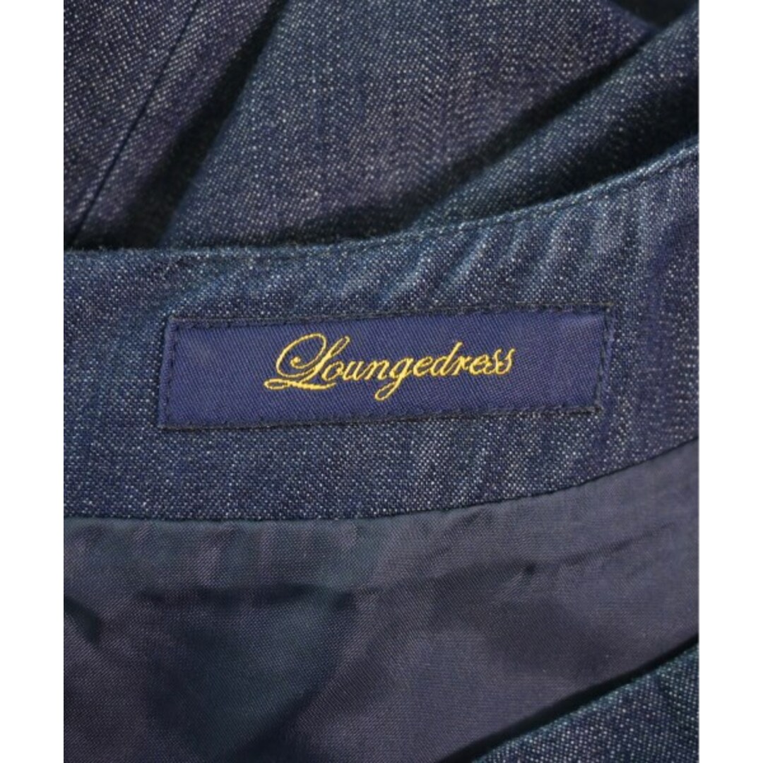 Loungedress(ラウンジドレス)のLoungedress ラウンジドレス ワンピース F 紺(デニム) 【古着】【中古】 レディースのワンピース(ひざ丈ワンピース)の商品写真