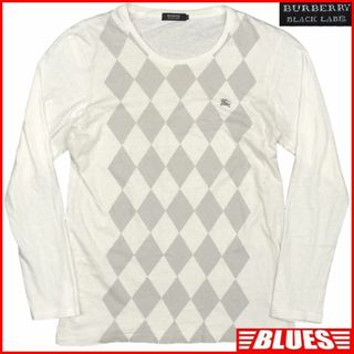 バーバリーブラックレーベル(BURBERRY BLACK LABEL)の廃盤 バーバリーブラックレーベル Tシャツ L メンズ カットソー JJ520(Tシャツ/カットソー(七分/長袖))