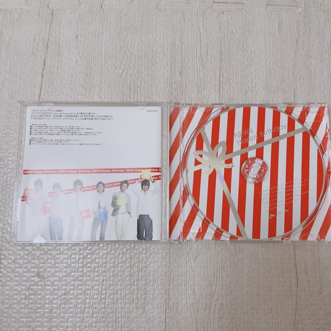 NEWS(ニュース)のnews happy birthday エンタメ/ホビーのCD(ポップス/ロック(邦楽))の商品写真