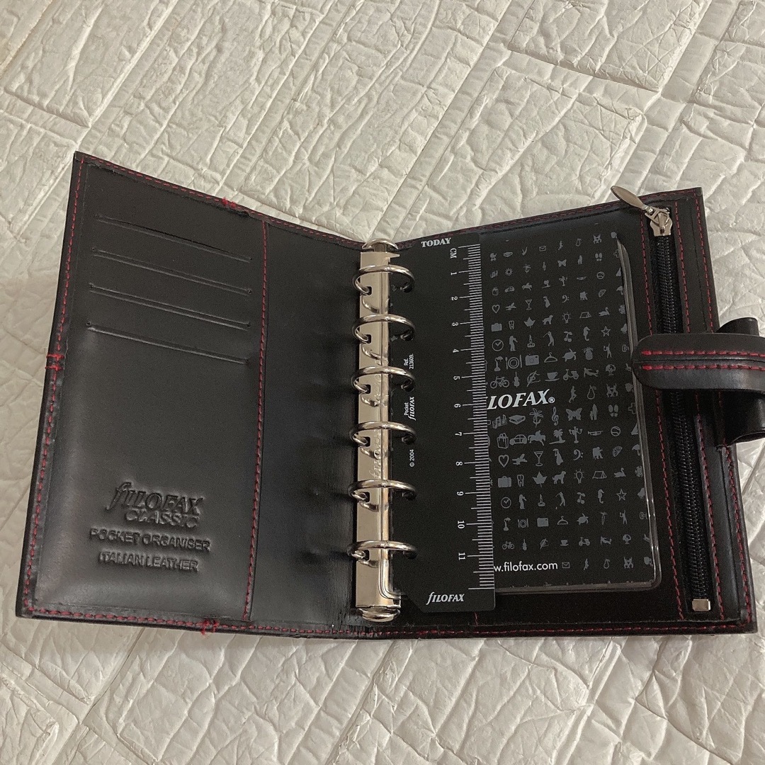 FILOFAX PKT CLASSIC FILLED ORGANISER 手帳