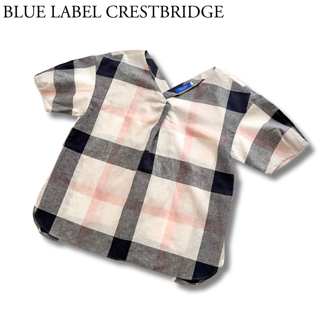 美品　BLUE LABEL CRESTBRIDGE チェックシャツ　トップス