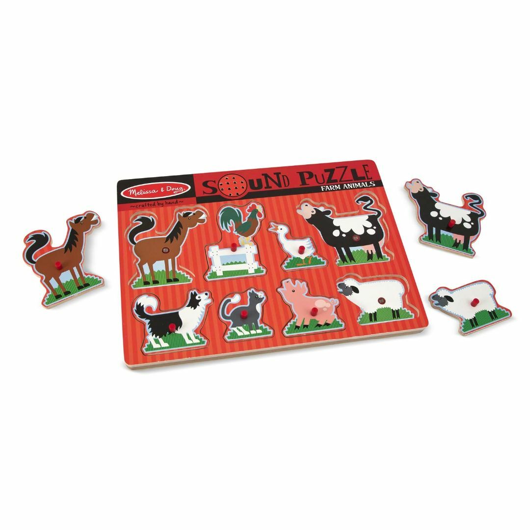 【特価商品】Farm Animals Sound Puzzle 5