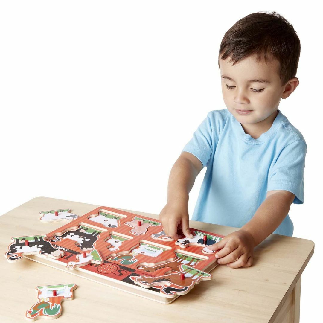 【特価商品】Farm Animals Sound Puzzle 8