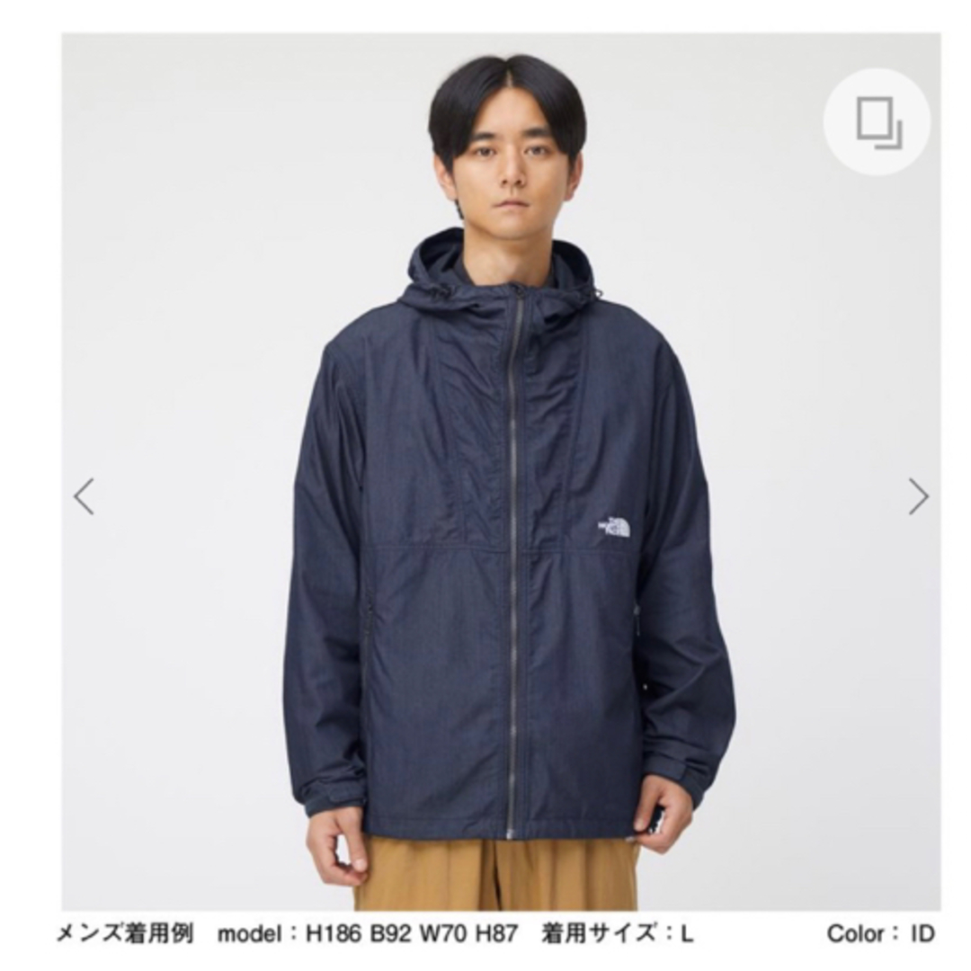 THE NORTH FACE(ザノースフェイス)のナイロンデニムコンパクトジャケット（メンズ） メンズのジャケット/アウター(マウンテンパーカー)の商品写真