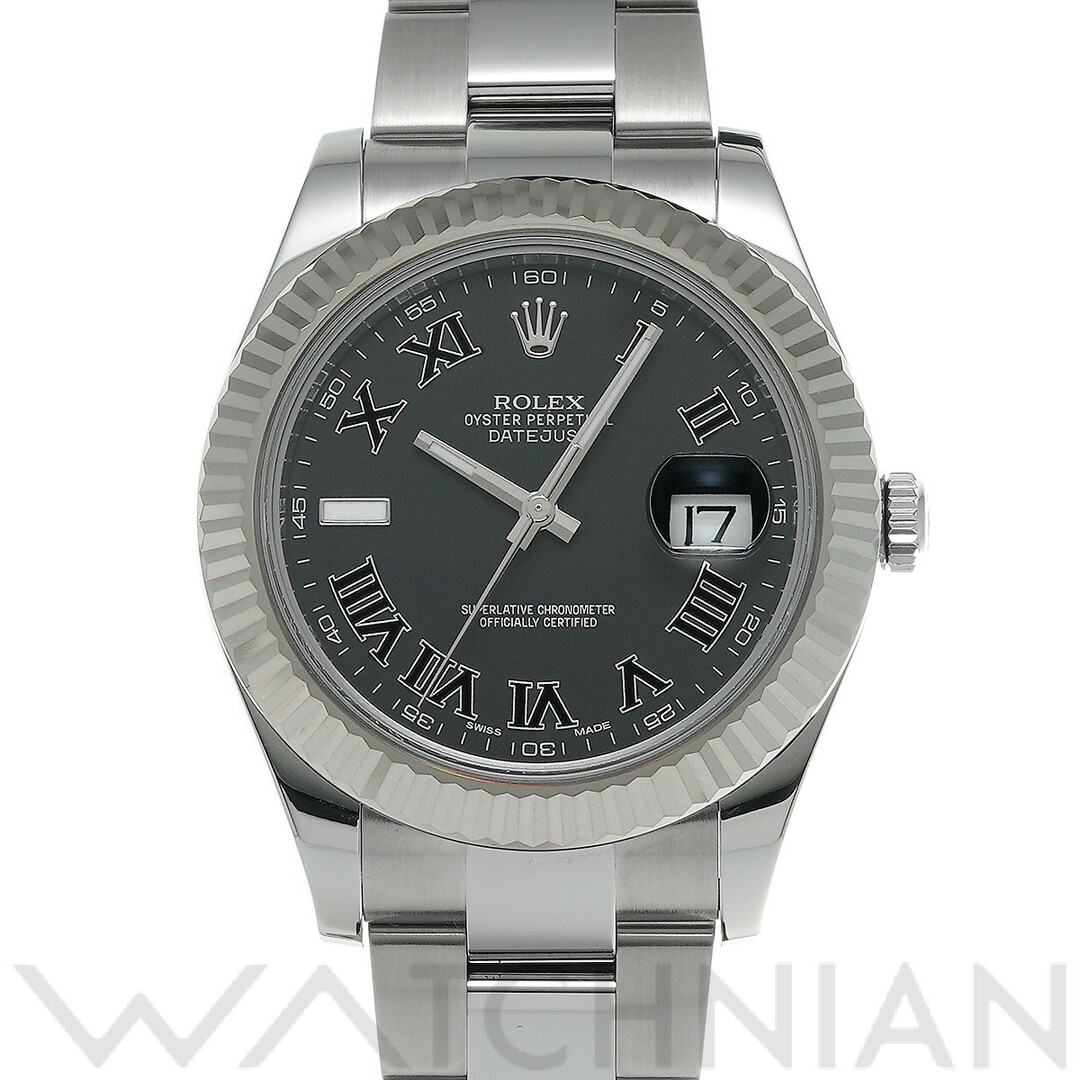 メンズロレックス ROLEX 116334 G番(2012年頃製造) グレー メンズ 腕時計