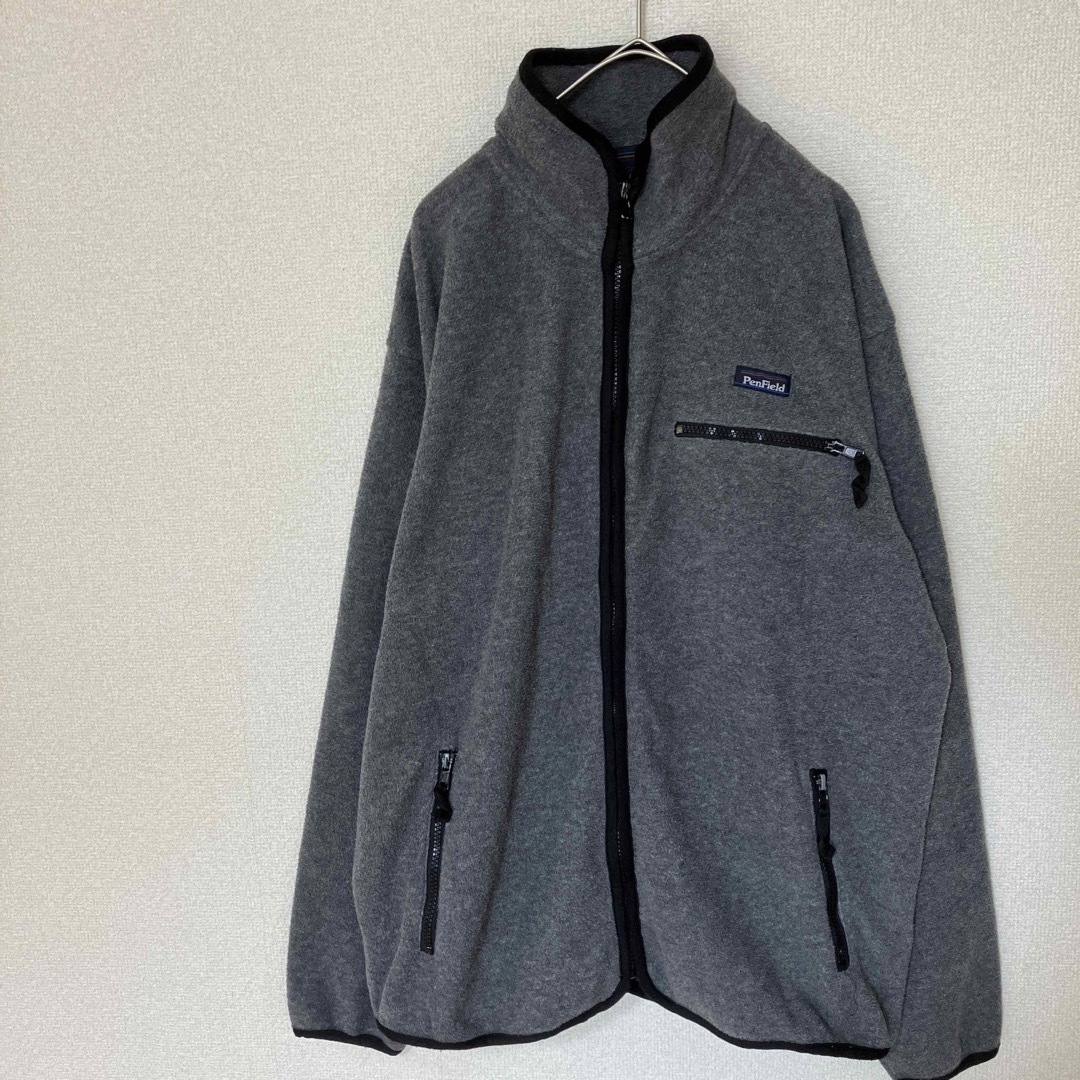 PEN FIELD(ペンフィールド)のPenField ペンフィールド　フリースジャケット　グレー　Lサイズ メンズのジャケット/アウター(その他)の商品写真