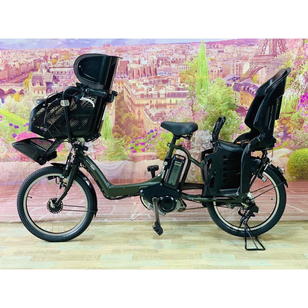 ☆5569子供乗せ電動アシスト自転車ヤマハ3人乗り対応20インチ-tops.edu.ng