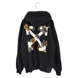 OFF-WHITE - OFF-WHITE オフホワイト LEAVES ARROWS HOODIE バックロゴ ...