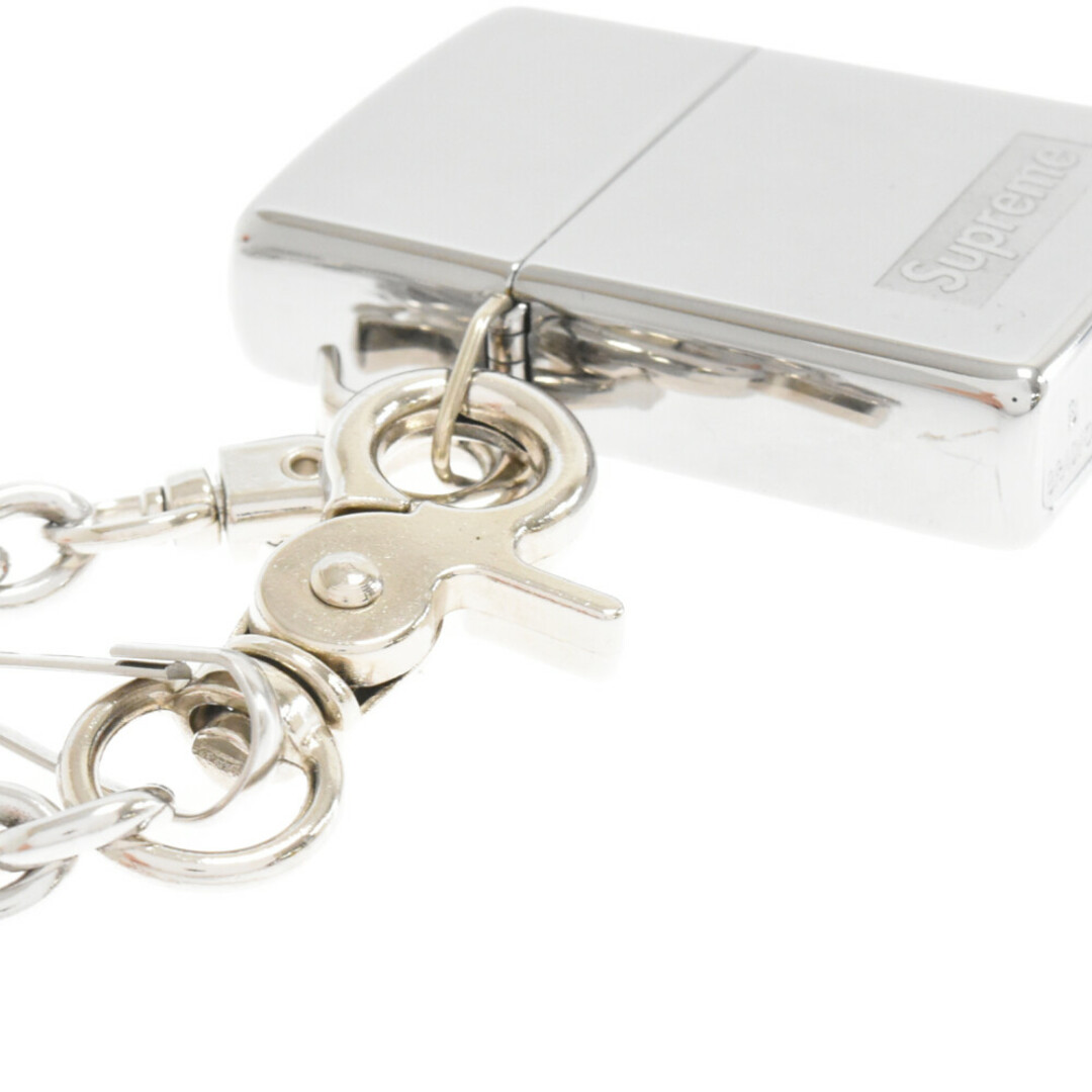 Supreme Chain Zippo Silver  KEY-BAK2点セット