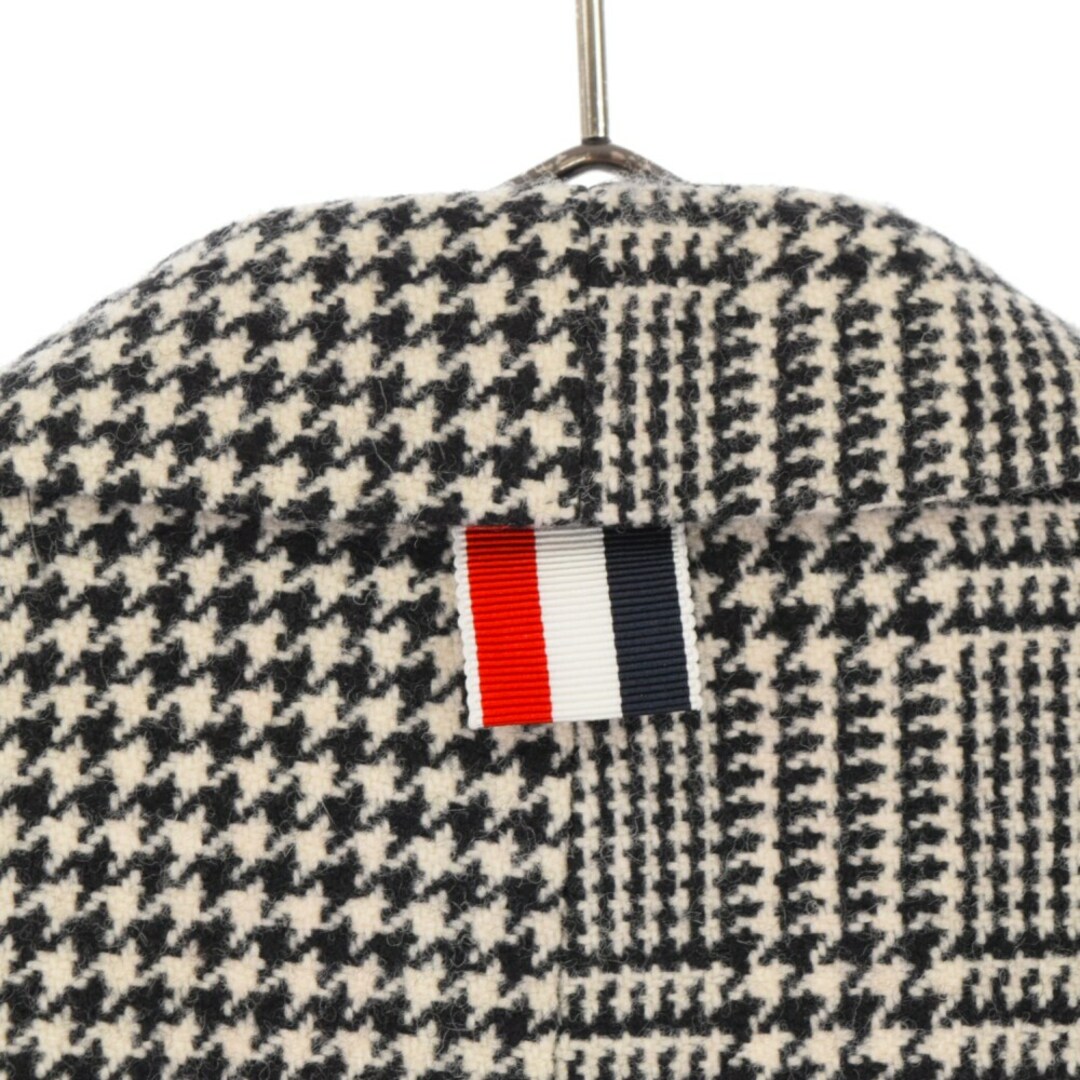 THOM BROWNE トムブラウン 千鳥格子/チェック アシンメトリー 3B テーラードジャケット ブレザー グレー A0153J11400