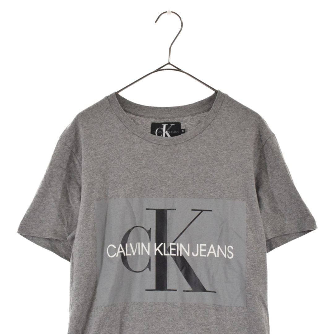 Calvin Klein Jeans カルバンクラインジーンズ フロントプリント ロゴ Tシャツ グレー