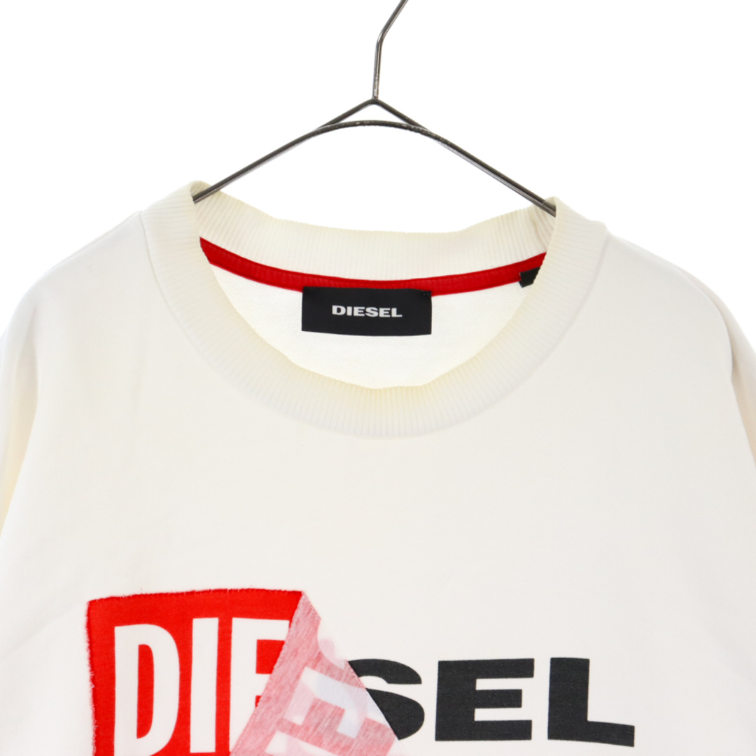 ■DIESEL ディーゼル■フロントロゴスウェット トレーナー