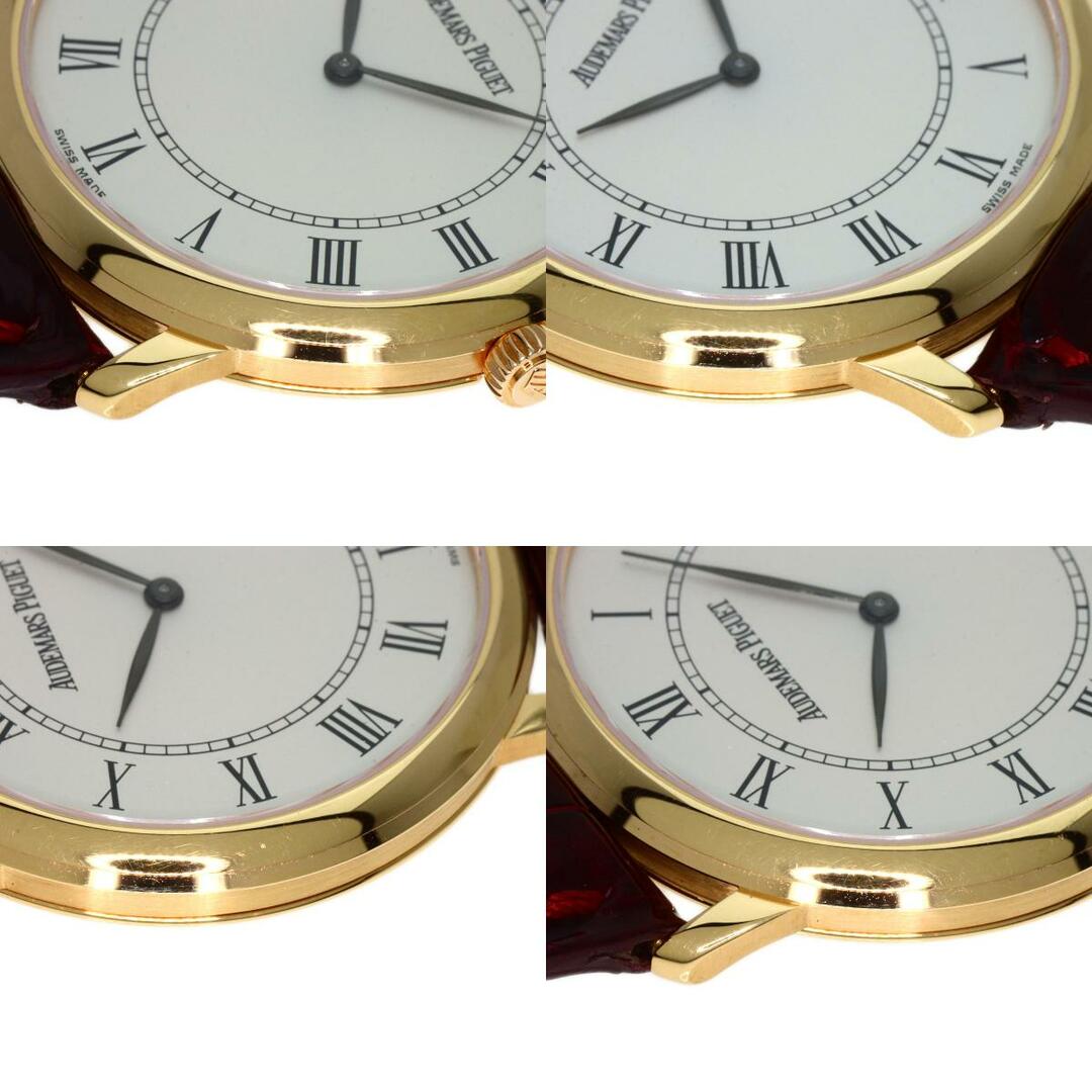 AUDEMARS PIGUET(オーデマピゲ)のAUDEMARS PIGUET 14894OR.OO.A002 ジュール オーデマ クラシックウルトラスリム 腕時計 K18PG 革 メンズ メンズの時計(腕時計(アナログ))の商品写真