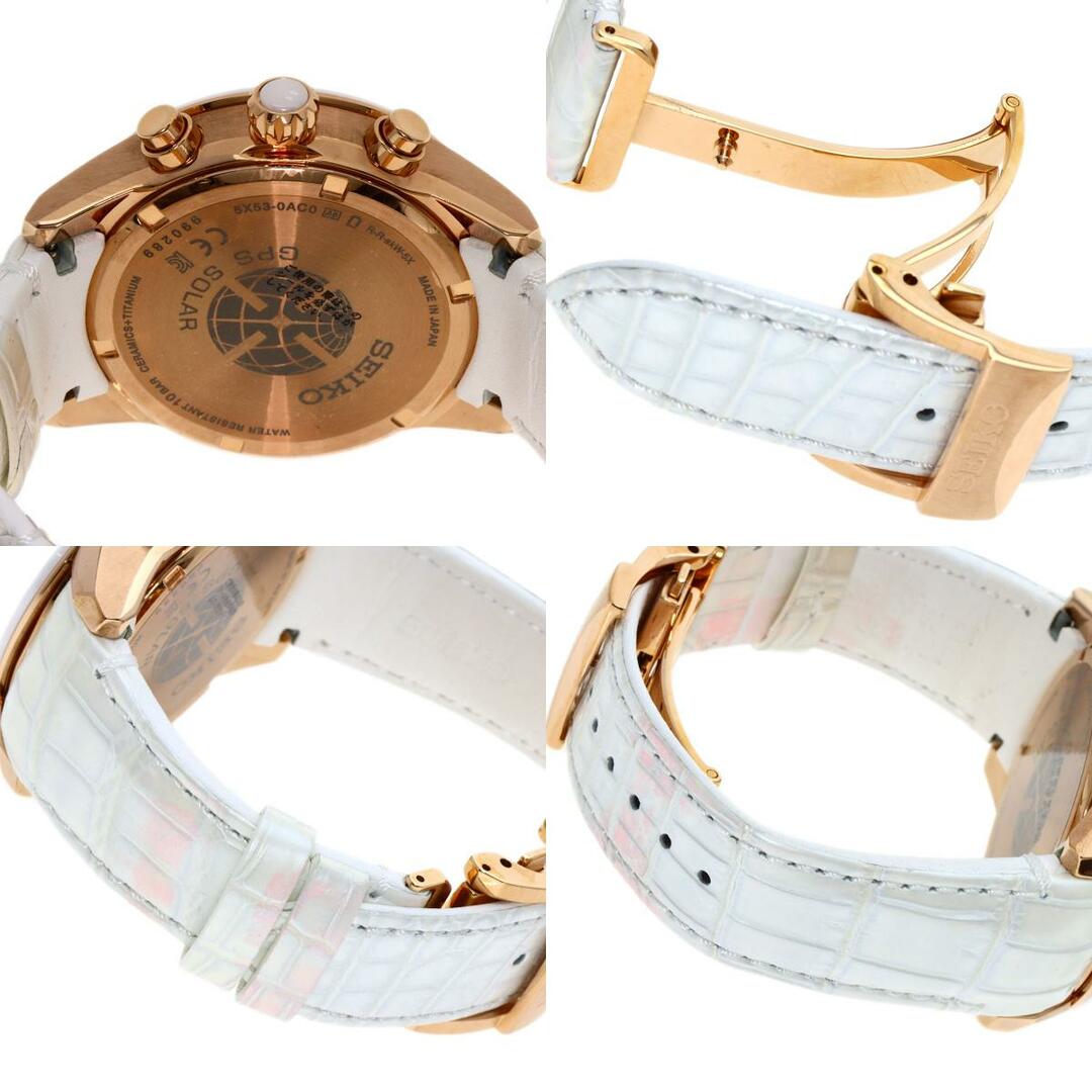 SEIKO 5X53-0AC0 SBXC004 アストロン 腕時計 チタン 革 メンズ
