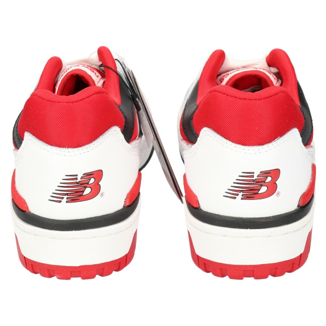 New Balance(ニューバランス)のNew Balance ニューバランス BB550SE1 ロゴ レザー ローカットスニーカー ホワイト/レッド US10.5/28.5cm メンズの靴/シューズ(スニーカー)の商品写真