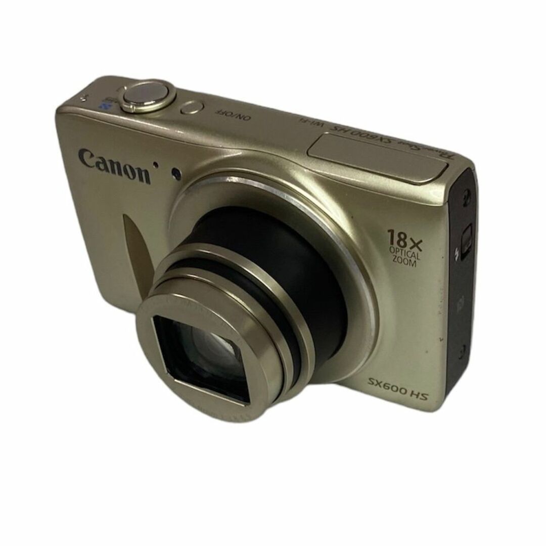 極美品 Canon PowerShot SX600 HS ゴールド デジカメ-