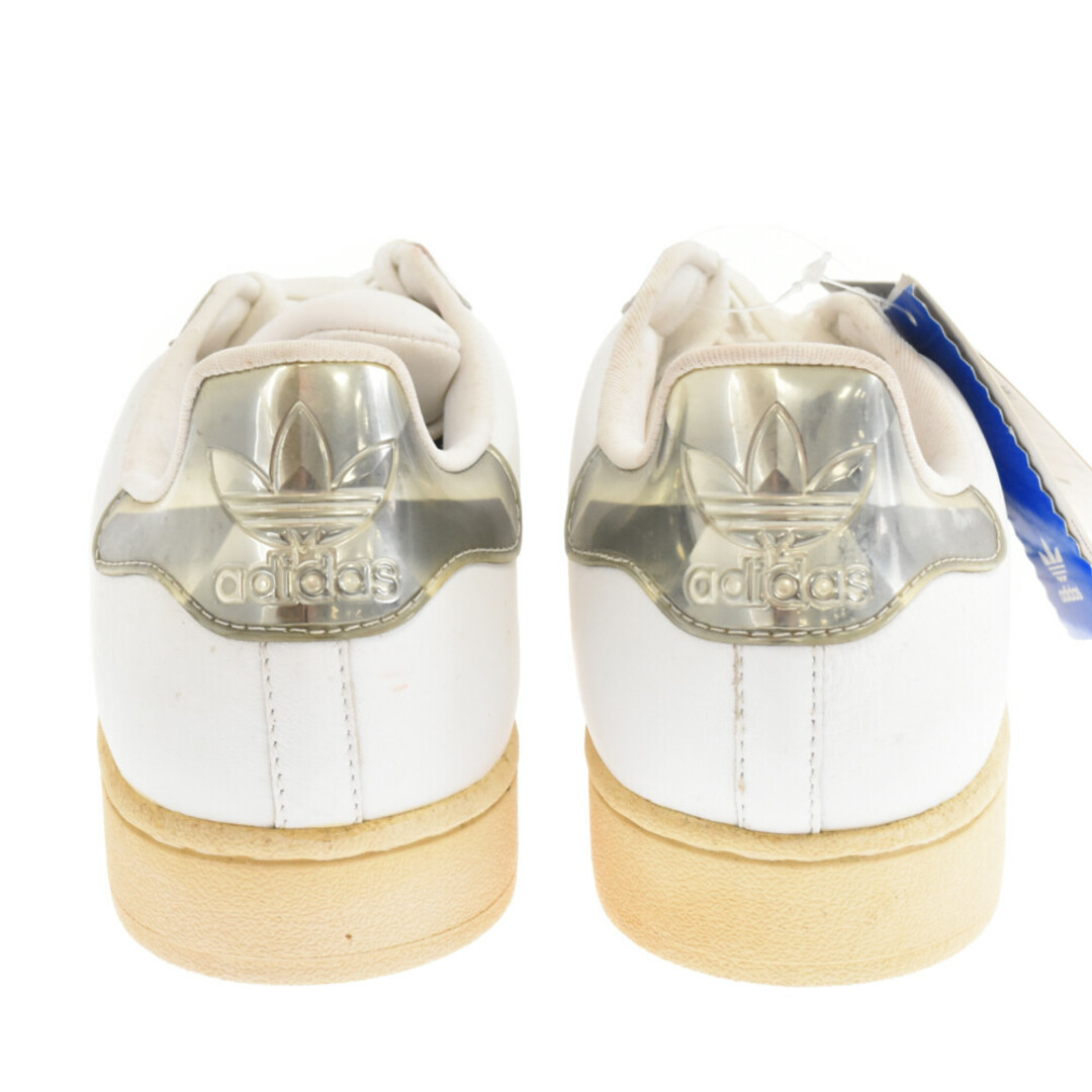 adidas(アディダス)のadidas アディダス WMNS SUPER STAR ローカットスニーカー US9/27.0cm G50961 ホワイト/シルバー メンズの靴/シューズ(スニーカー)の商品写真
