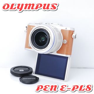 オリンパス(OLYMPUS)の✨極美品✨❤️オリンパス E-PL8❤️スマホ転送◎❤️ショット数1,291回！(ミラーレス一眼)