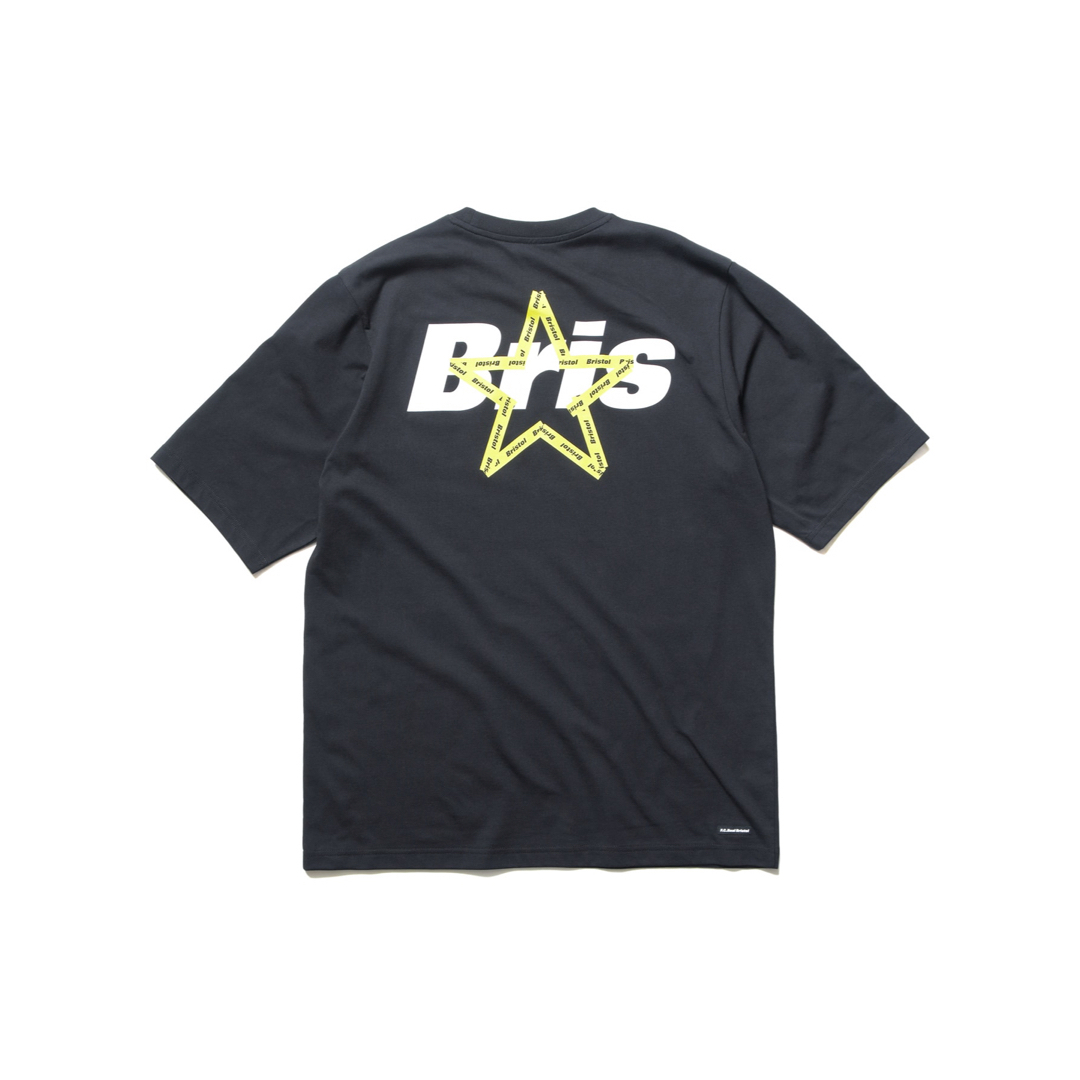 FCRB TROPHY RIBBON STAR BAGGY TEE BLACK