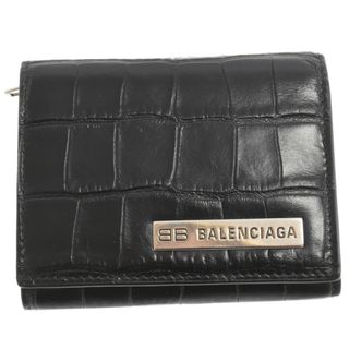 新品★Balenciaga  Plate Card Holder Black