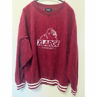 エクストララージ(XLARGE)のSLANTED OG CORDUROY CREWNECK(スウェット)