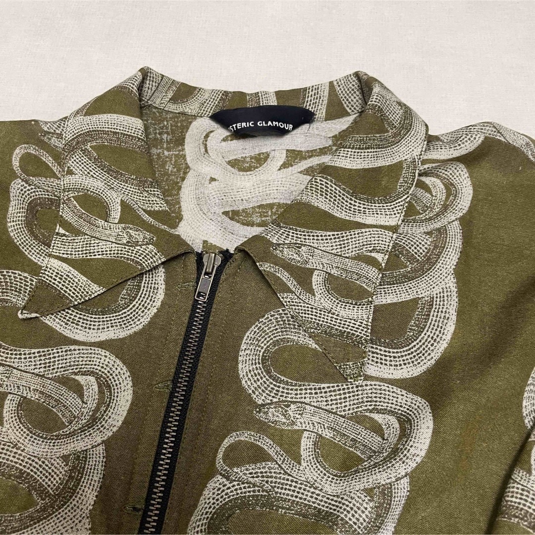 hysteric glamour snake shirt