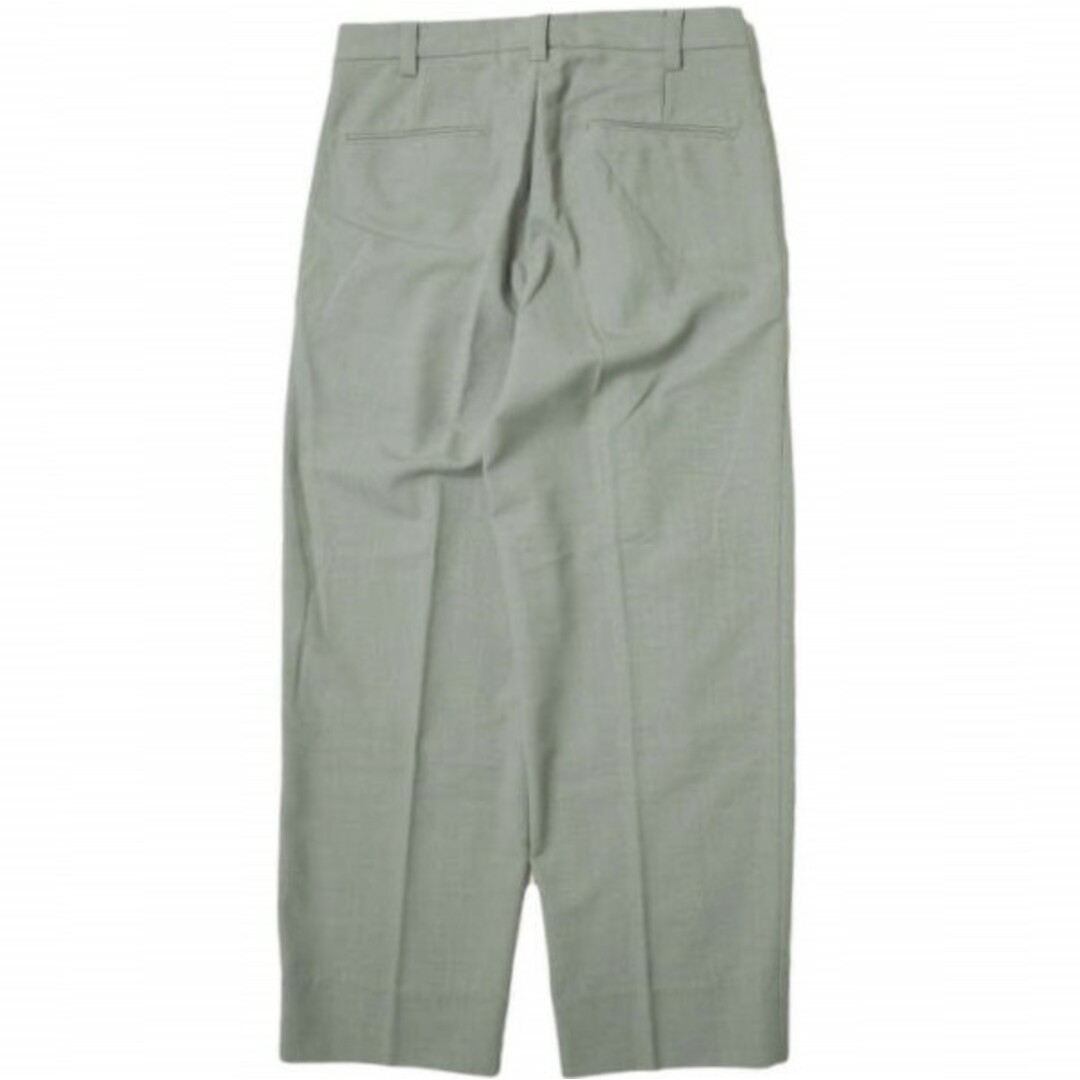 Steven Alan スティーブンアラン VN/WL TRO CLASSIC 1P TAPERED PANTS 1タックテーパードパンツ  8114-174-0588 M グレー ワイド スラックス ボトムス【中古】【Steven Alan】