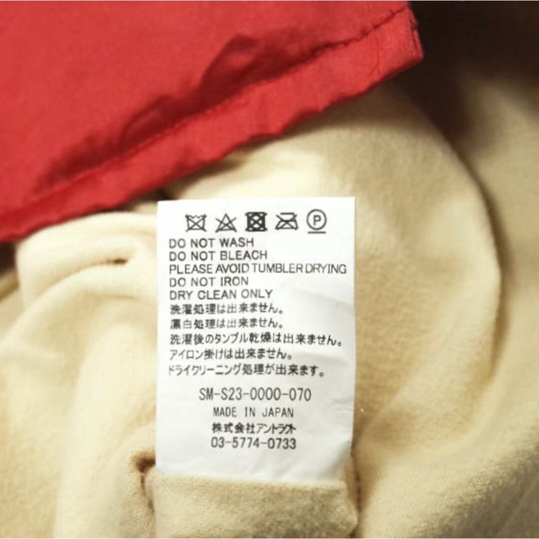 SAINT MICHAEL セントマイケル 23SS 日本製 Western Shirt Jacket ウエスタンシャツジャケット SM-S23-0000-070 L RED SAINT Mxxxxxx アウター【SAINT MICHAEL】 7