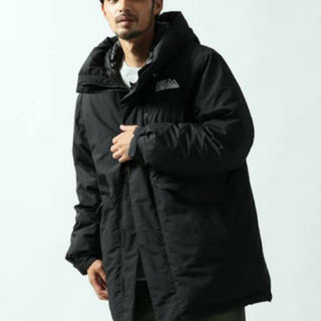 FIRST DOWN x FREAK'S STORE ファーストダウン フリークスストア 別注 LONG DOWN フーデッドロングダウンジャケット  184-3530 M BLACK コート アウター【中古】【FIRST DOWN × FREAK'S STORE】