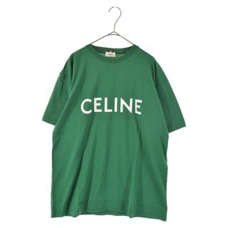 CELINE セリーヌ 21SS LOOSE LOGO PRINT TEE ロゴ ルーズTシャツ 半袖Tシャツ 2X764501F ピンク