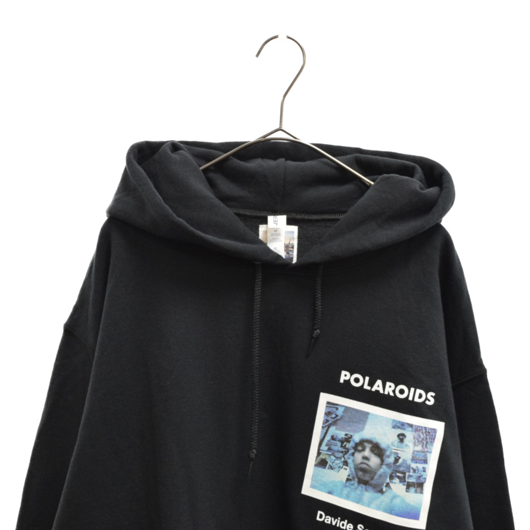 WACKO MARIA ワコマリア 23AW DAVIDE SORRENTI / PULLOVER HOODED SWEAT SHIRT ( TYPE-1 ) ダヴィデソレンティ プルオーバーパーカー ブラック DAVIDESORRENTI-WM-SS04